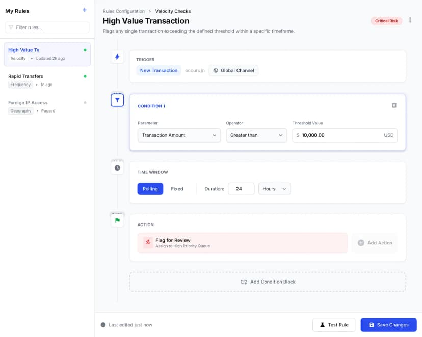 Intelligent Rules Engine